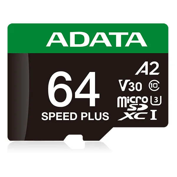 Memoria ADATA MicroSDXC 64GB con Adaptador incluido