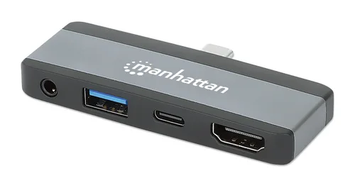 Docking Station USB-C 4 en 1 Manhattan para tu portátil