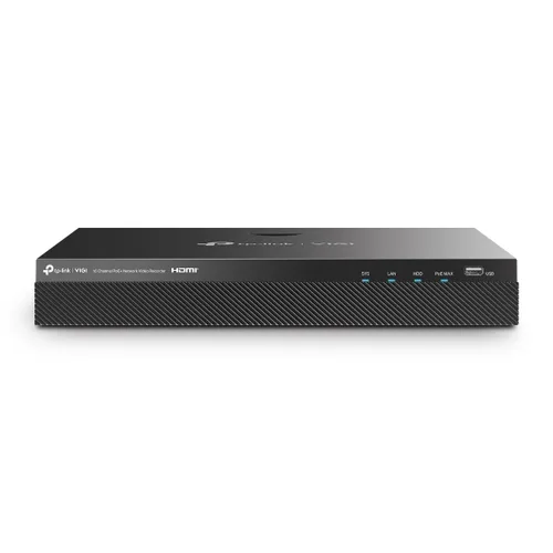 Grabador de vídeo VIGI PoE+ de 16 canales TP-LINK Negro NVR2016H-16MP