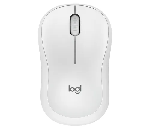 Mouse Logitech M240 Bluetooth Silencioso Color Blanco