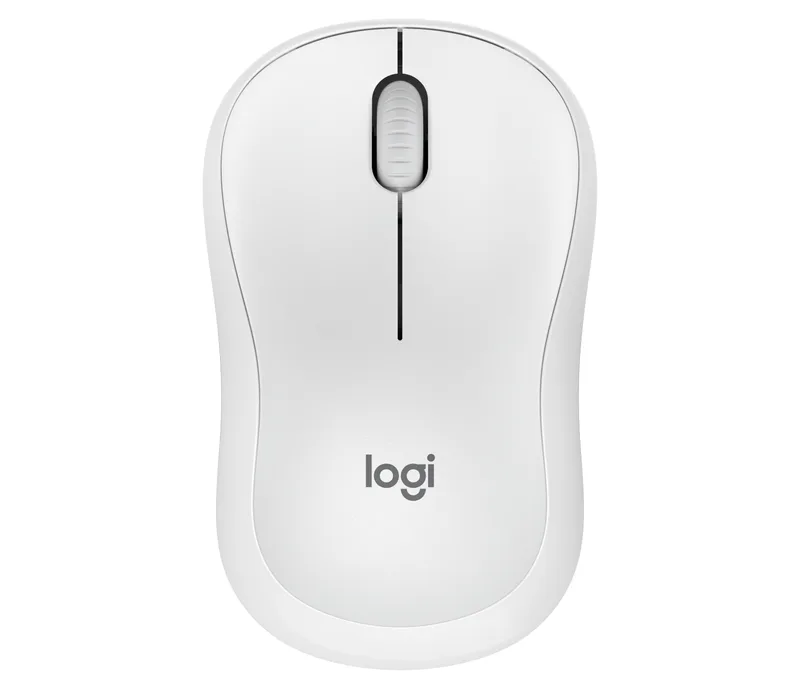 Mouse Logitech M240 Bluetooth Silencioso Color Blanco