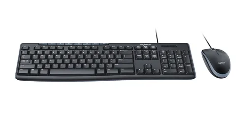 Teclado y Mouse Logitech MK200 Multimedia Alámbrico