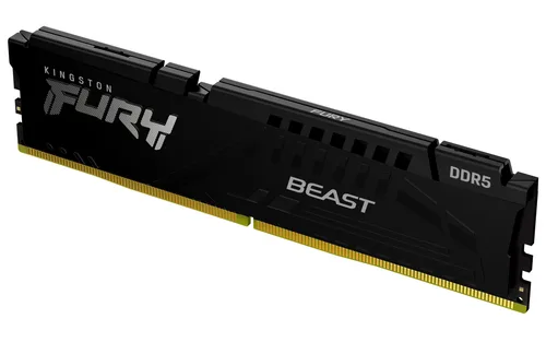 Memoria Ram Kingston Fury Beast Black XMP Dimm DDR5 16GB 5600MT/S CL40 1RX8 1.25V Kingston Technology 16 GB KF556C40BB-16