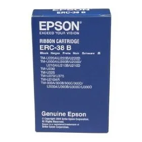 Cinta negra Epson ERC-38B para impresoras TM-U