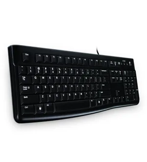 Teclado Logitech K120 Alámbrico Resistente a Derrames