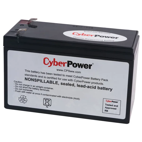 Bateria De Reemplazo Cyberpower RB1290 12V