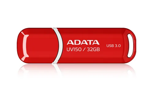 Memoria Flash USB ADATA 32GB UV150 en Color Rojo