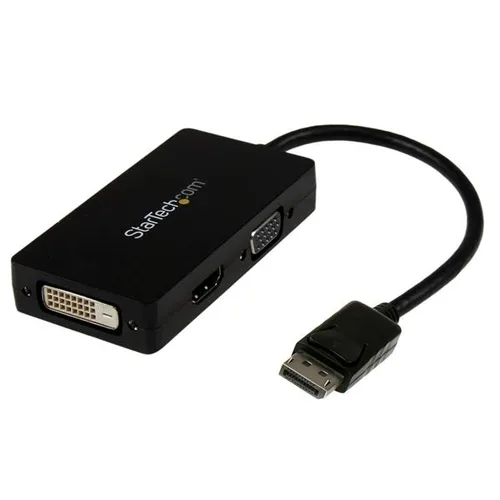 STARTECH.COM DP2VGDVHD Adaptador De Video Displayport A VGA DVI O HDMI - Convertidor A