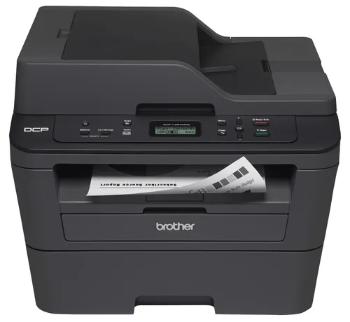 Multifuncional Laser Monocromático Brother DCPL2540DW - 30 ppm, impresión dúplex, Wifi/LAN, cama plana tamaño carta, ADF hasta 35 hojas 32 MB