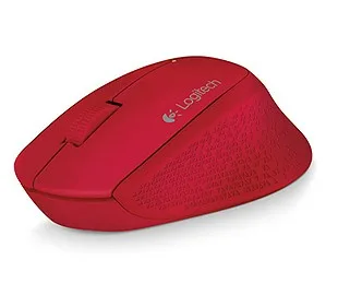 Mouse Logitech M280 Inalámbrico 1000DPI Color Rojo