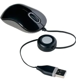 Mouse óptico TARGUS AMU75US compacto USB color negro