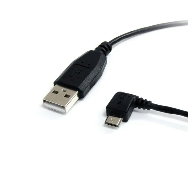 STARTECH.COM UUSBHAUB6LA De 1.8M USB A Micro - 2.0 A A B Acodado En Angulo A La Izquierda