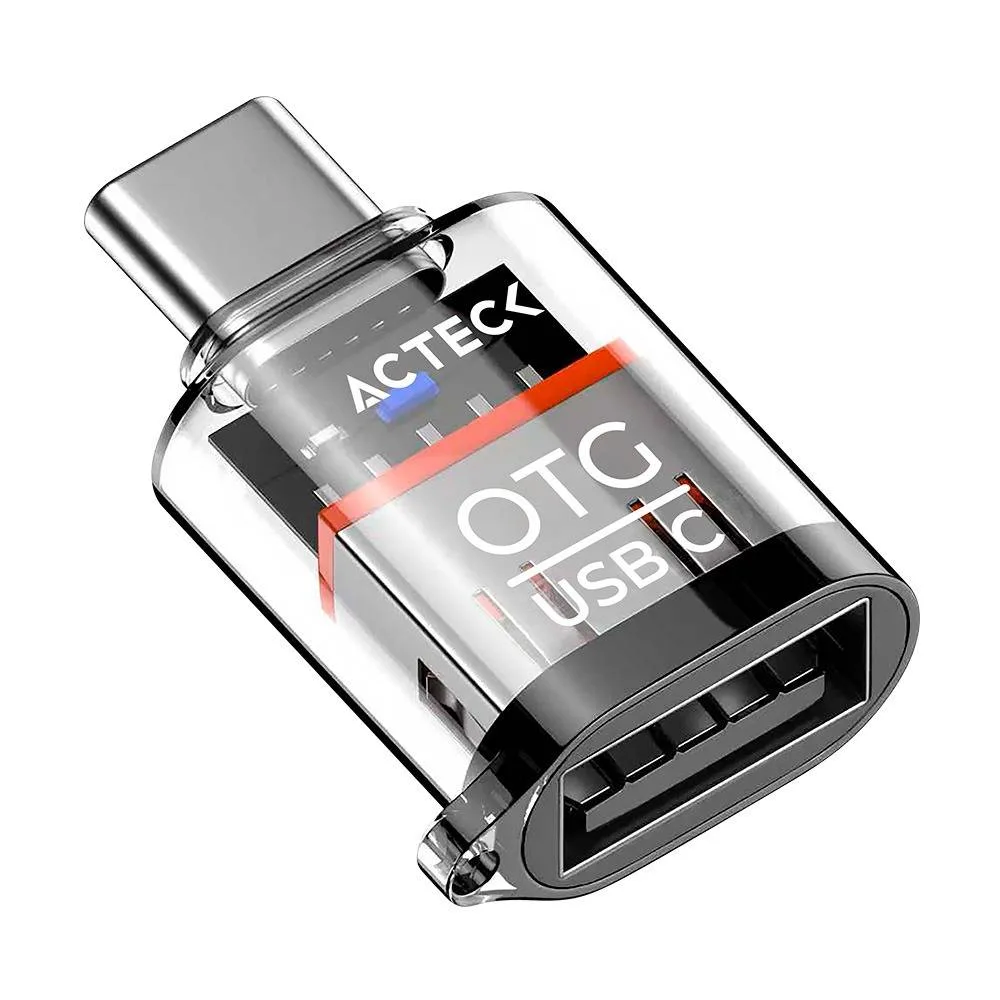 Adaptador OTG USB-C 3 Pack tipo Dongle Gatex Nano AN403C / Compatible con Windows - mac OS, linux, Android / Conector principal USB-C / 2x USB-C