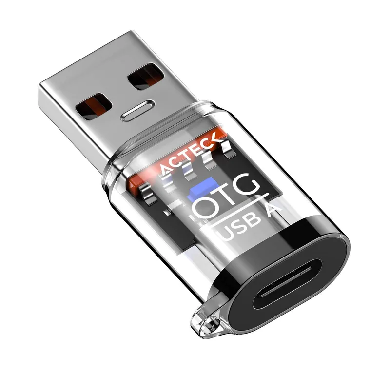 Adaptador OTG USB-A 3 pack tipo Dongle Gatex Nano AN403A / Compatible con Windows - mac OS, linux, Android / Conector principal USB-A / 2x USB-A