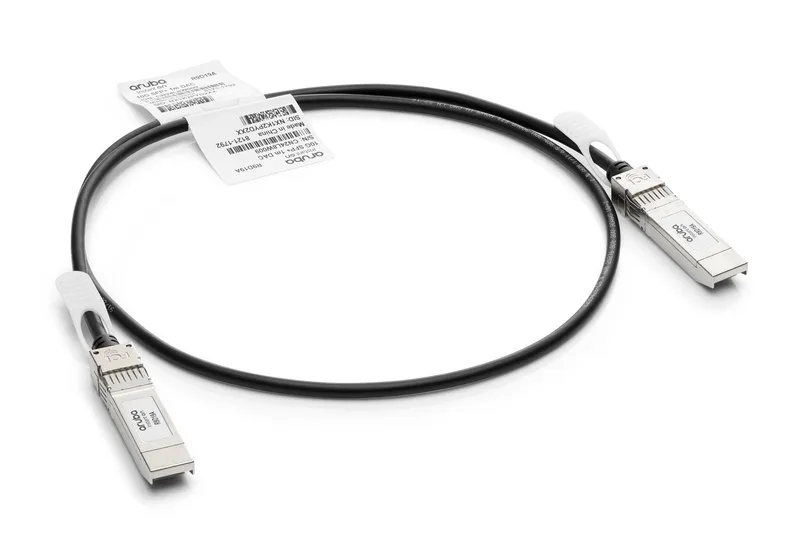 Cable de conexión directa (DAC) HPE Networking Instant On 10 Gbit/s de SFP+ a SFP+ - 1 m (R9D19A) Hewlett Packard Enterprise