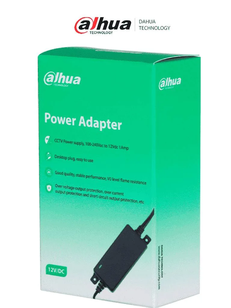 Fuente de Poder DH-PFM325D-1210US Regulada de 12 Vcc Dahua Technology