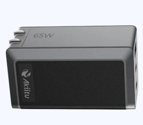 Cargador EZVIZ AK-PAG65PN-65W - 65W, Negro