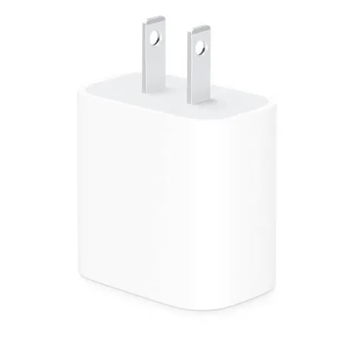 Adaptador USB-C de 20W MWVV3AM/A Te permite cargar tu dispositivo de manera rápida y eficiente en cualquier lugar APPLE 20 W