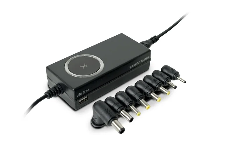 Cargador Universal Inteligente Puerto USB para tus Dispositivos | PERFECT CHOICE Negro PC-240747