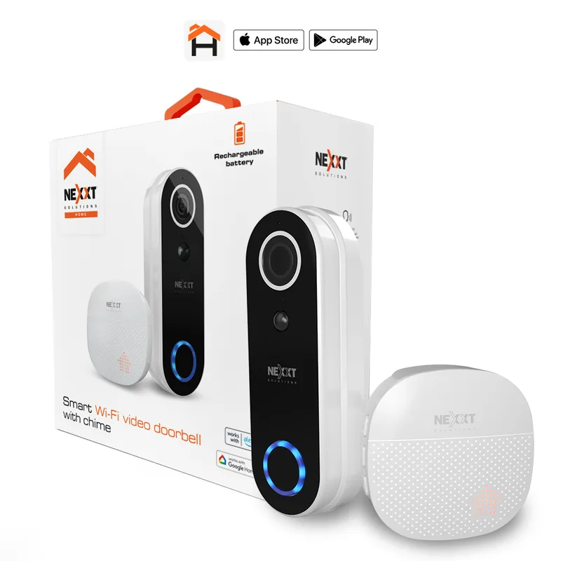 Timbre inteligente con camara Nexxt Solutions Home NHC-D100