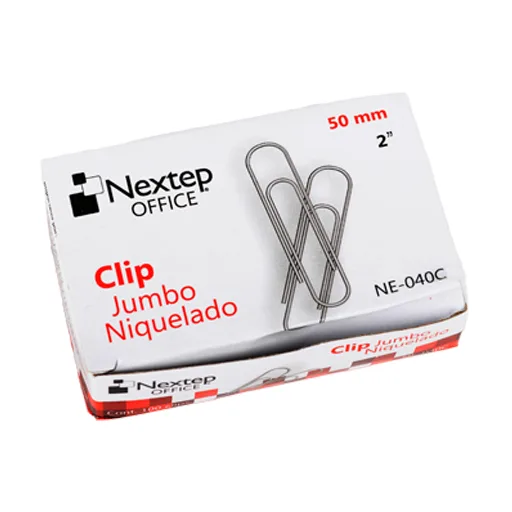Clip Jumbo Niquel Nextep NE040C 100 50M NE-040C