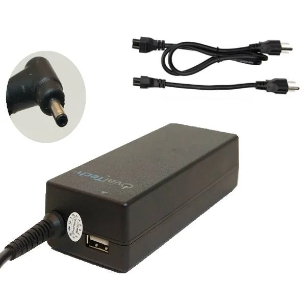 OTAC-E79 Adaptador para Computadora Portátil 65W 19V-3.42A OVALTECH Negro