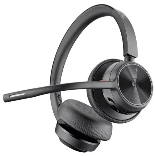 HP Poly Voyager 4320 - BT700, Binaural, Bluetooth para moviles y computadora, Teams PLANTRONICS Negro 77Y98AA