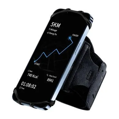 Brazalete Ajustable para Smartphone Y Handheld de 4-7 Pulgadas - Brobotix 6008386 Negro