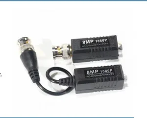 SAXXON VB-03 Par de transceptores pasivos (Video Baluns) soporta 8MP 4k a 150m - 4MP a 200m, 1080p a 250m, 720p a 300m en CVI. 2 terminales Push