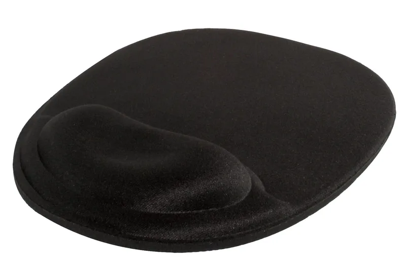 Tapete Ergonómico para Mouse de Ge PERFECT CHOICE - Negro, 20, 3 cm, Gel PC-041078