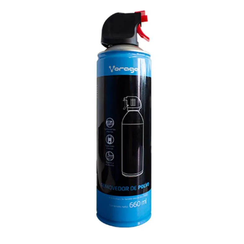 Aire Comprimido Vorago CLN-300 - 600ml Azul