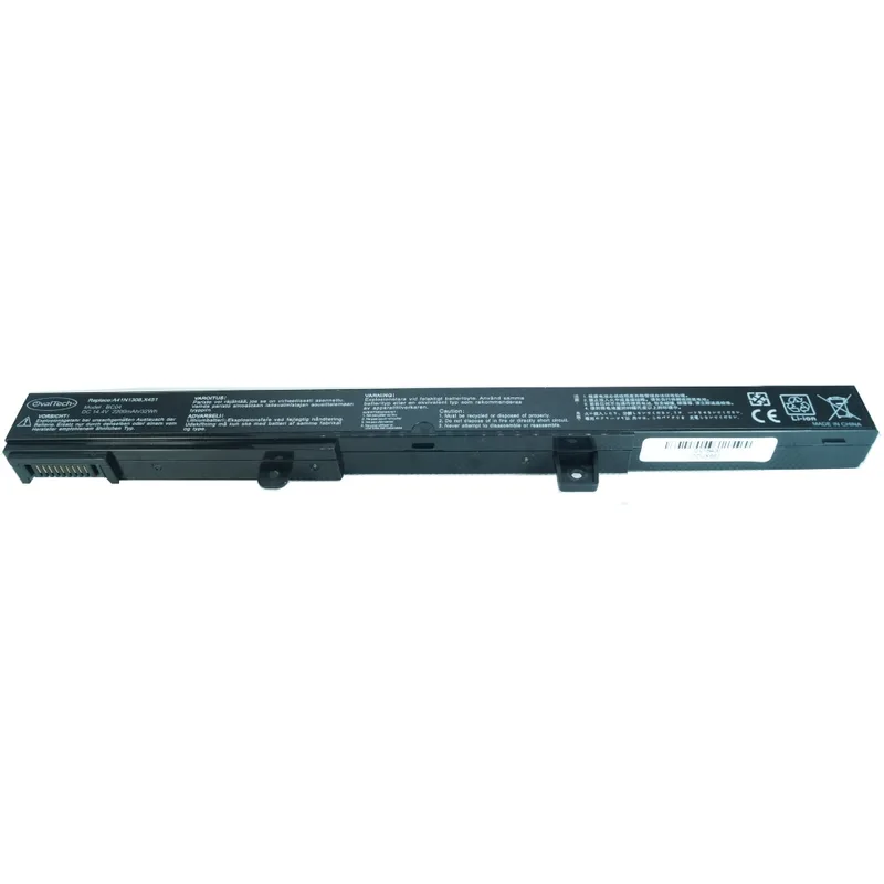Bateria para Laptop OTUX551 OVALTECH Li-ion para ASUS A43 - A53 - K43, K53 SERIES EN COLOR NEGRO Marca Ovaltech Asus X451 para X451 X451C X451CA