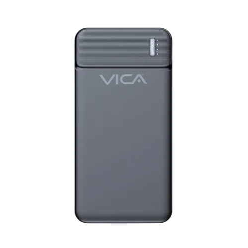 Power Bank VICA 10000 MAH - PUERTO USB 2.0, PUERTO TIPO C, PUERTO MICRO US/ BATERIA DE POLIMERO DE LITIO DE CARGA RAPIDA 10,000 mAh POWER BANK