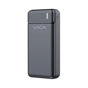 Power Bank 20000 Mah - Puerto Usb 2.0, Puerto Tipo C, Puerto Micro Usb/ Bateria de Polimero de Litio de Carga Rapida VICA POWER BANK 20,000 MAH