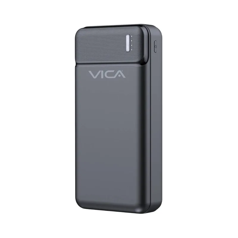 Power Bank 20000 Mah - Puerto Usb 2.0, Puerto Tipo C, Puerto Micro Usb/ Bateria de Polimero de Litio de Carga Rapida VICA POWER BANK 20,000 MAH