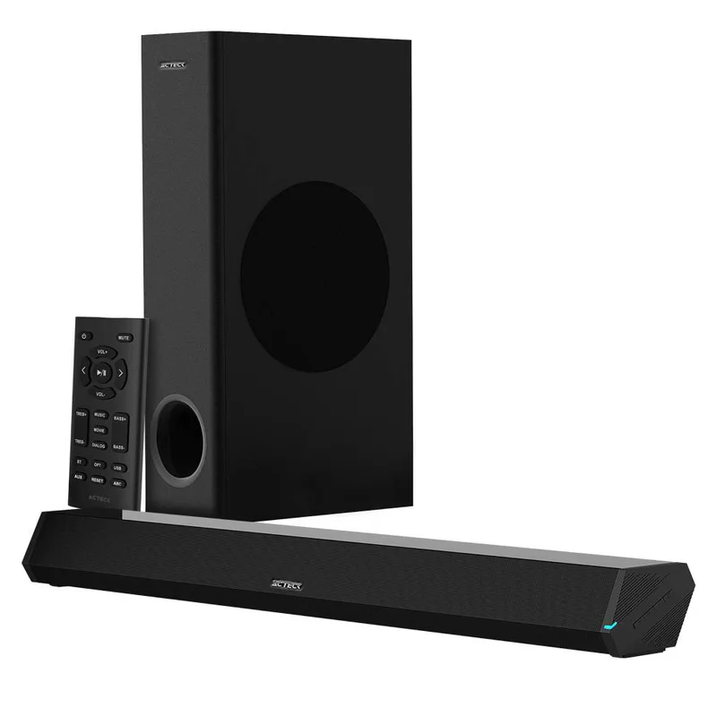 Sistema De Soundbar 2.1 con Subwoofer Dynamic Trim BS670 Elite Series ACTECK 70 W AC-935913