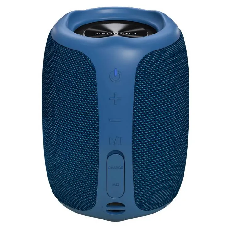Altavoces portátil Creative MUVO Play Bluetooth® azul para exteriores y resistente al agua - 10hrs de autonomia - MF8365 BU CREATIVE LABS 10 W