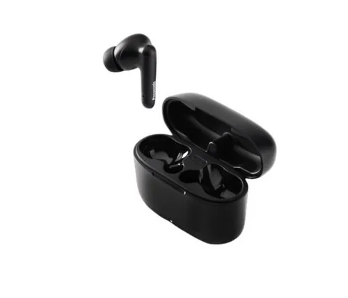 PANASONIC audifonos Bluetooth IN-EAR - 26 horas de uso continuo con estuche, tactil, bajo XBS, negro RZ-B110WDE-K