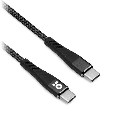Cable USB V3.0 BROBOTIX 963562 - Macho/Macho, 1 m, Negro
