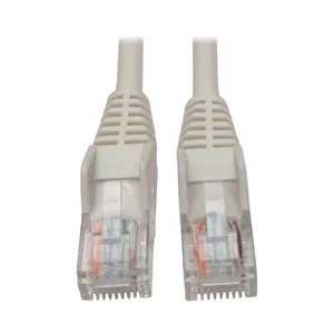 Cable Ethernet (UTP) TRIPP-LITE N001-005-WH - 1, 52 m, Moldeado Snagless Cat5e 350 Mhz (RJ45 M/M), PoE - Blanco, 1.52 M 5 pies