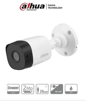 Camara Bullet HDCVI 1080p/ 82 Grados de Apertura/ Lente de 3.6mm/ IR de 20 Mts/ IP67/ TVI AHD y CVBS Dahua Technology HAC-B1A21 HAC-B1A21N-0280B