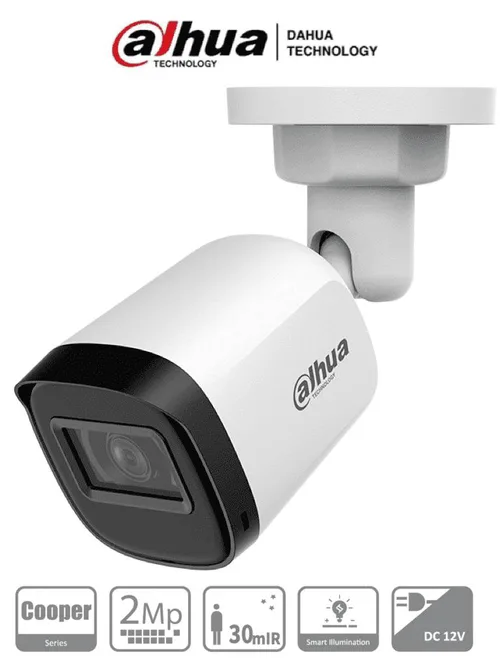 Camara Bala HD 2 MP HAC-B2A21N-U-0280B Dahua Technology