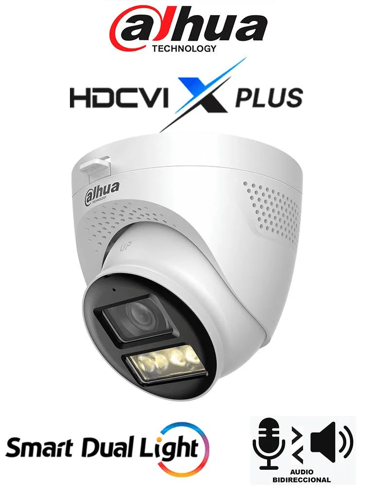 DH-HACHDW1500TQN-IL-T Camara Domo 5MP Dahua Technology 5 MP
