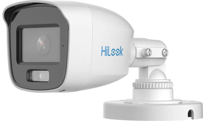 Bala TURBOHD 2 Megapixel (1080p) / Imagen a Color 24/7 / Lente 2.8 mm / ColorVu Lite / Luz Blanca 20 mts / IP66 / Policarbonato / Microfono Integrado