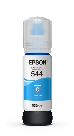 Tinta EPSON DYE - Cian, Inyección de tinta, Epson, Caja T544220-AL