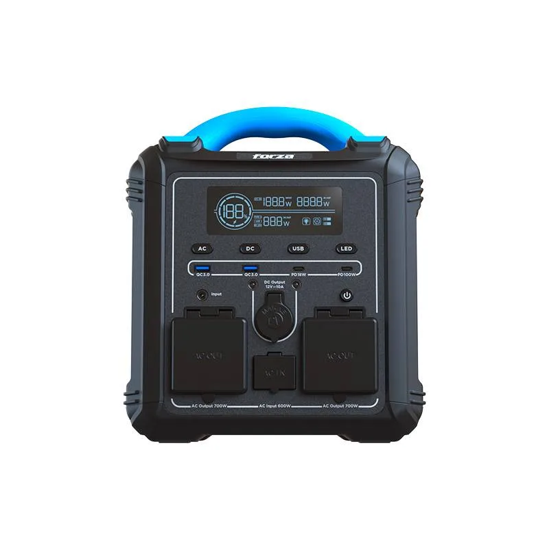 Power Station Forza Titan 700W(FPP-T700) - Color Negro con Azul