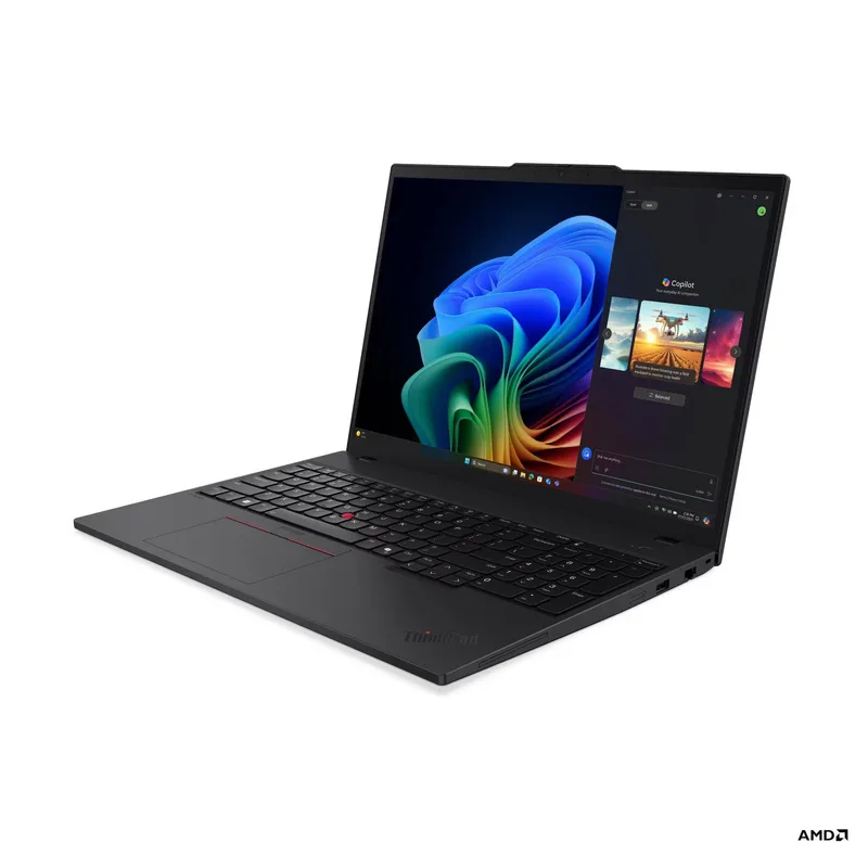 Laptop Lenovo ThinkPad T16 Gen 4 AMD Ryzen AI 7 PRO 350 - 32 GB, 1TB, W11P, Copilot+ PC, teclado retroiluminado, 3 años de garantia Premier Support