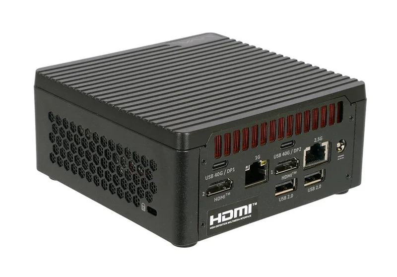 LIVA Z11 PLUS U7-225H - CPU Intel® Core™ Barebone Ultra 7 Processor 225H - WINDOWS Sin Sistema Operativo compatible con windows 11/Linux ECS SO-DIMM
