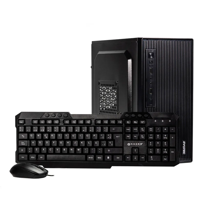 Computadora de Escritorio EVOTEC EV-i312-VERTEC-23 INTEL I3-12100 - 8 GB, SSD 240GB 240 GB SSD