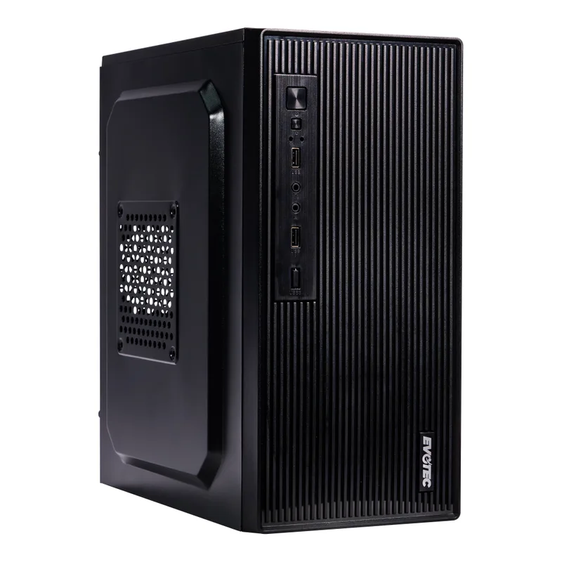 Computadora EVOTEC EV-I512-VERTEC-23 Intel i5-12400 - 16 GB, SSD 480GB, WIN 11 PRO PRUEBA PC de Escritorio Ensamblada 480 GB SSD